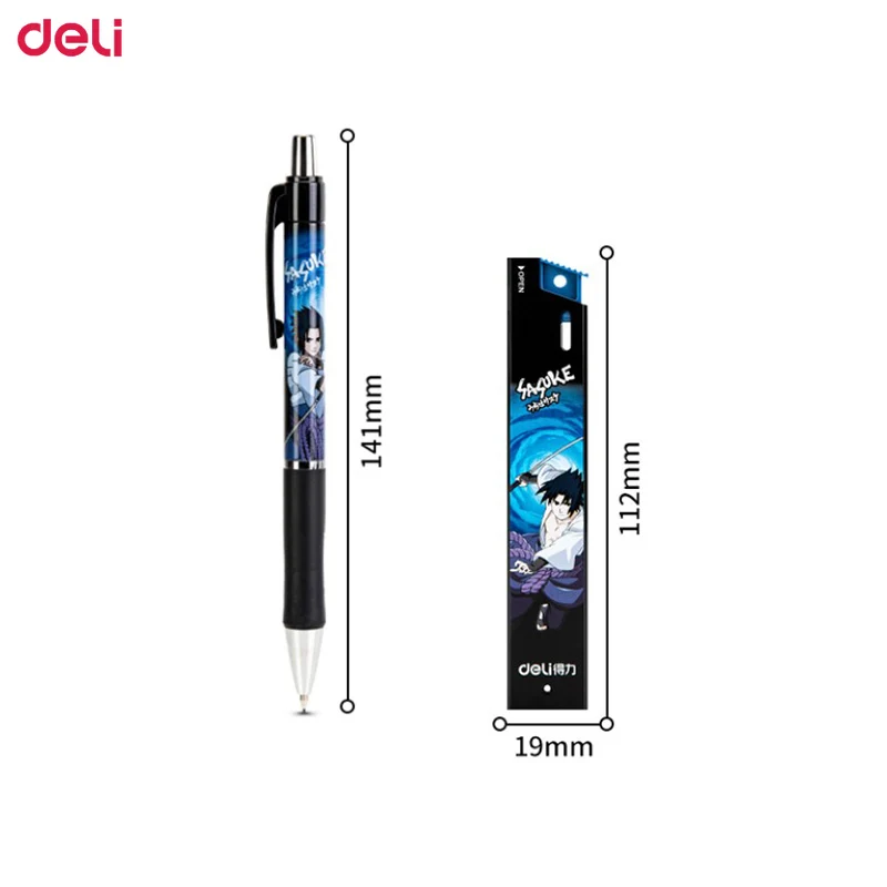 Deli Pens 1pcs Kawaii Naruto Bullet Pen for School Office Accessories Cute  Japanese Stationery Supplies Anime Kids Gift Cool Pen - AliExpress