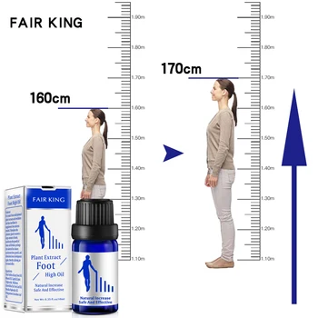 

New 10ML Brand Height Increasing Oil Medicine Body Grow Taller Essential Oil Foot Health Care Products Promot Bone Growth TSLM2