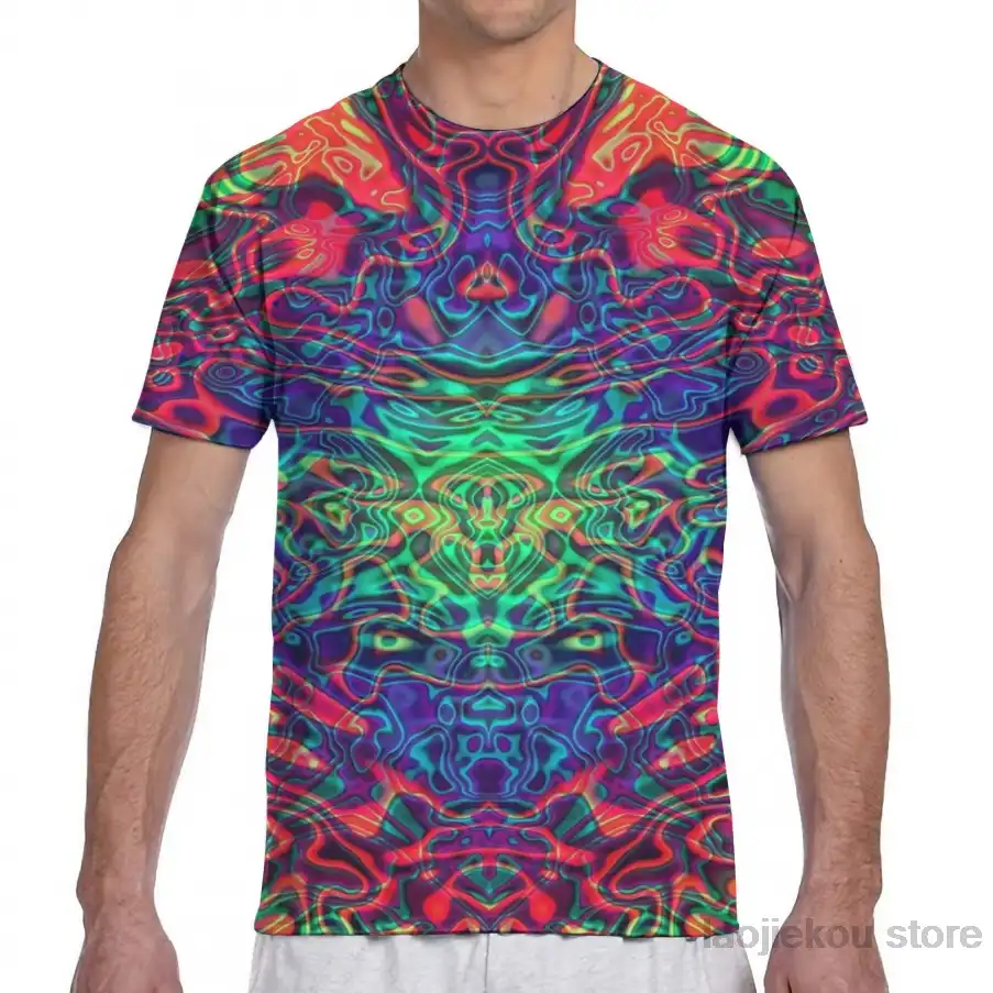 goa print t shirt