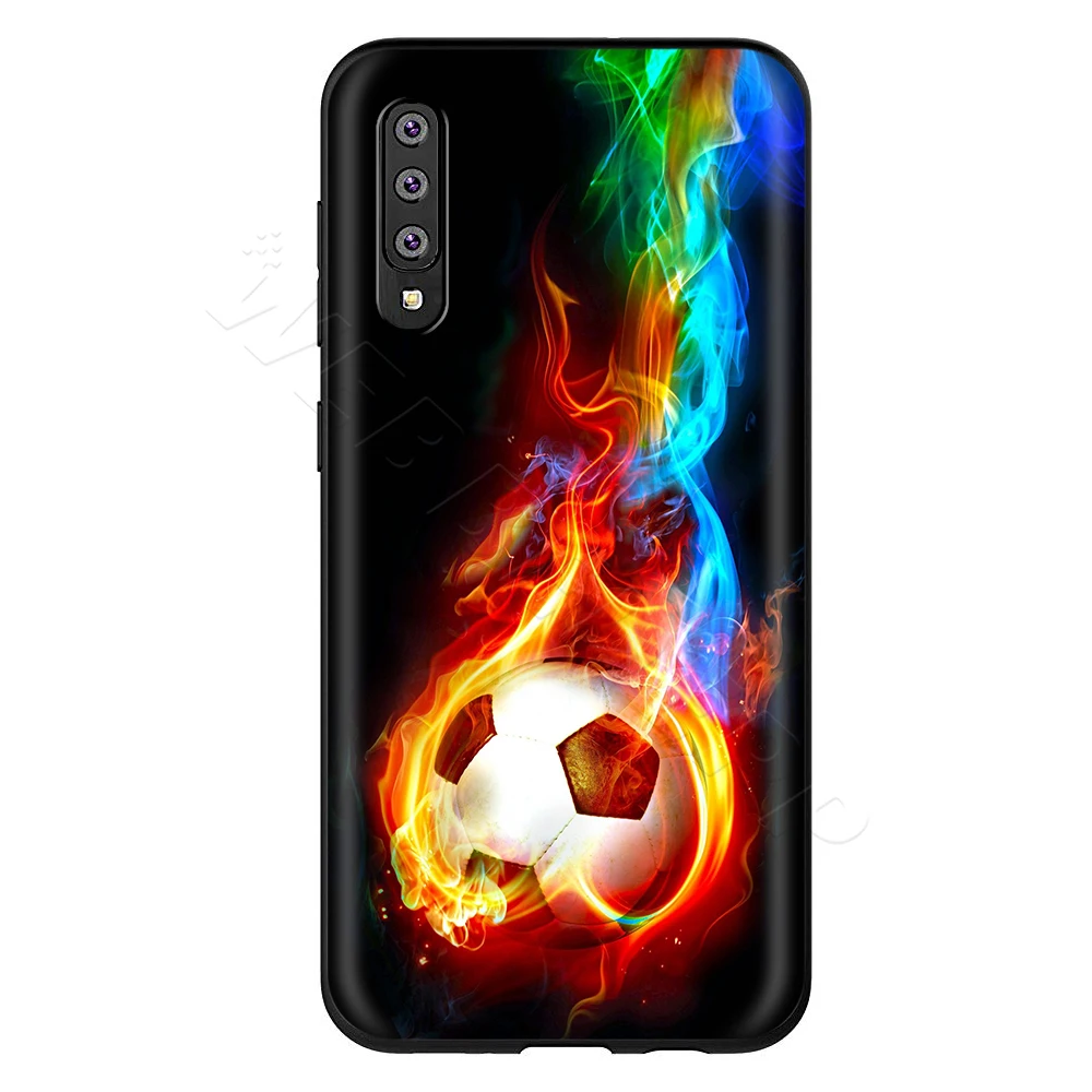 8 Webbedepp Футбол спортивный Чехол для samsung Galaxy S7 S8 S9 S10 Edge Plus Note 10 8 9 A10 A20 A30 A40 A50 A60 A70 - Цвет: 8