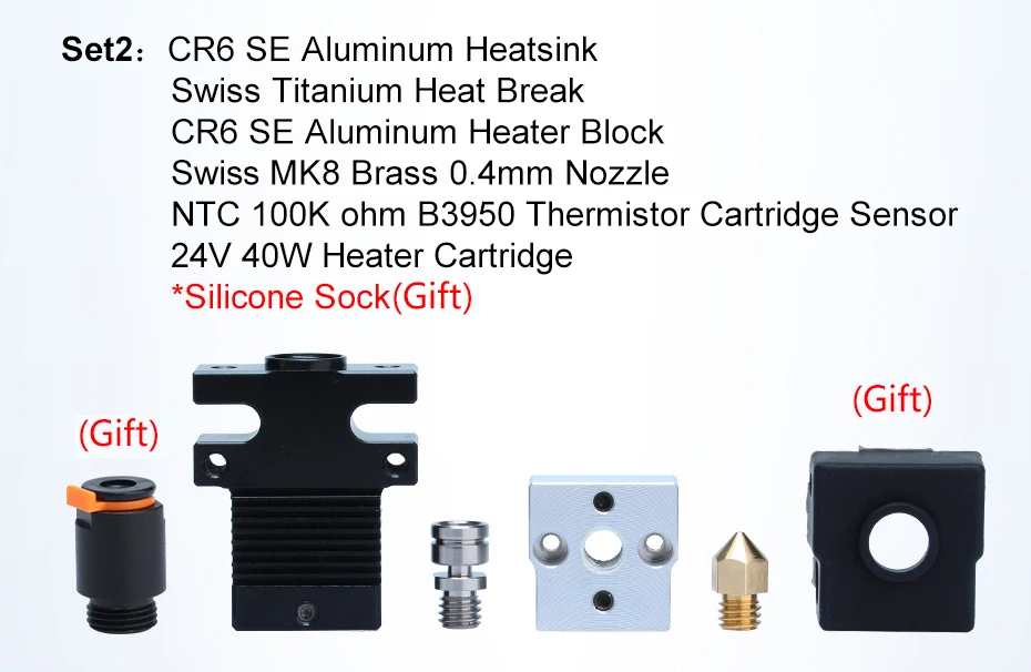 Trianglelab CR6 SE HOTEND ALL-METAL HOTEND KIT FOR CR-6 SE CR-6 MAX SE High quality extrusion head KIT  3D printer accessories epson head