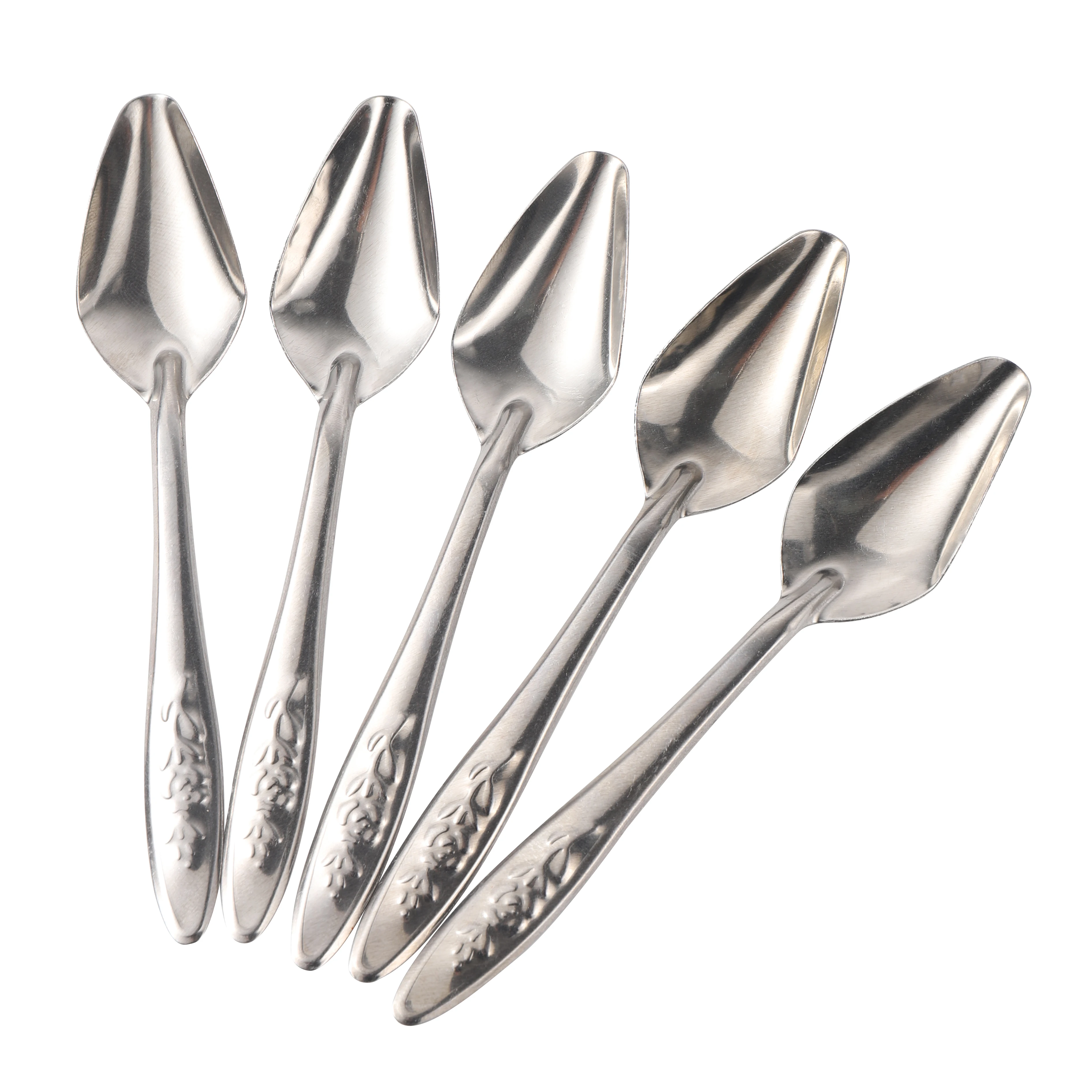 Nestling Feeding Spoon Bird Parrot Feeding Spoon Stainless Steel Water Milk Powder Feeder Spoons Bird Supplies 2 Pcs/set