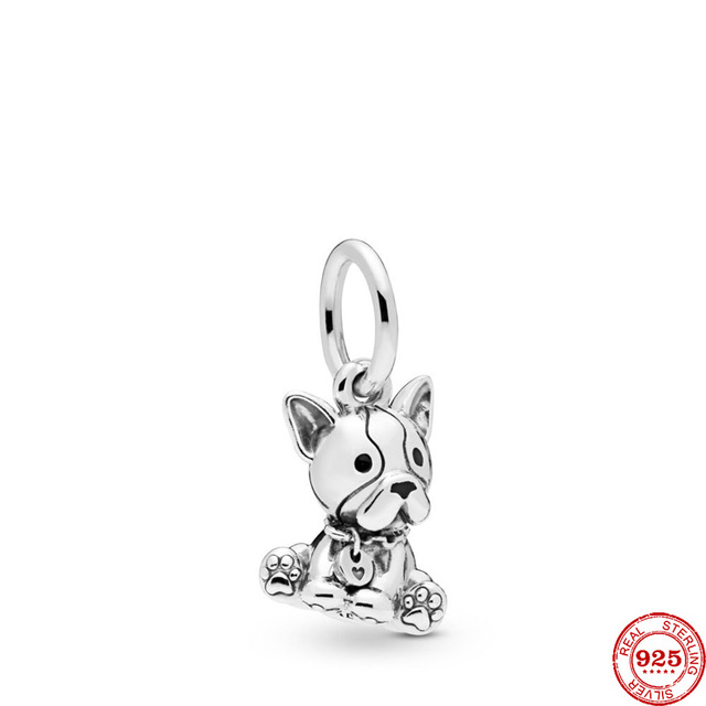 Theo Bear Pig Animal Kingdom Cat Dog Unicorn Bead Fit Original Pandora Charms Silver 925 Bracelet For Women Fashion Jewelry