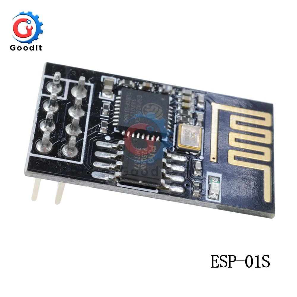 ESP-01S 8-битный канал WS2812 5050 RGB 8 Светодиодный светильник встроенный полноцветный макетная плата полосы драйвер платы для Arduino 8 каналов - Цвет: ESP-01S