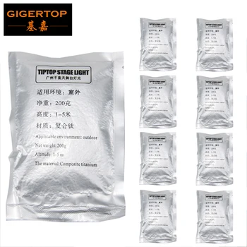 

TIPTOP 9 Bags Free Shipping Sparctic Outdoor Cold Spark Sparkler Pyro Pyrotechnics Fireworks Machine Metal Titanium Powder