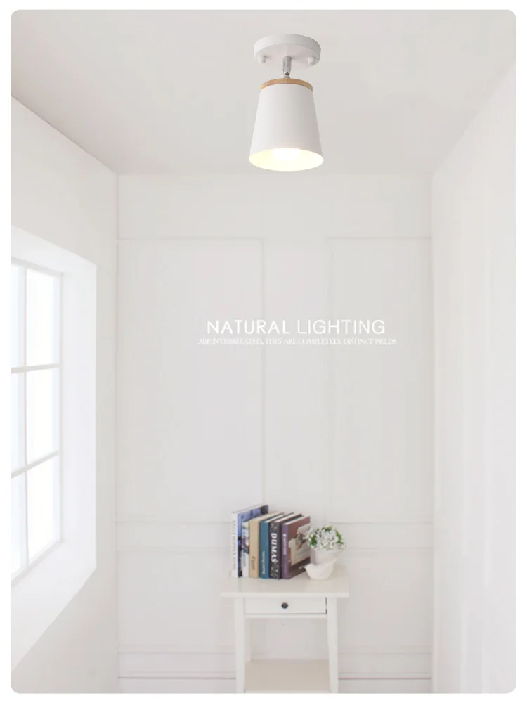 Современный потолочный светильник в виде макарон, светодиодный светильник, креативная личность, простой цвет, железное Освещение для дома, комнаты