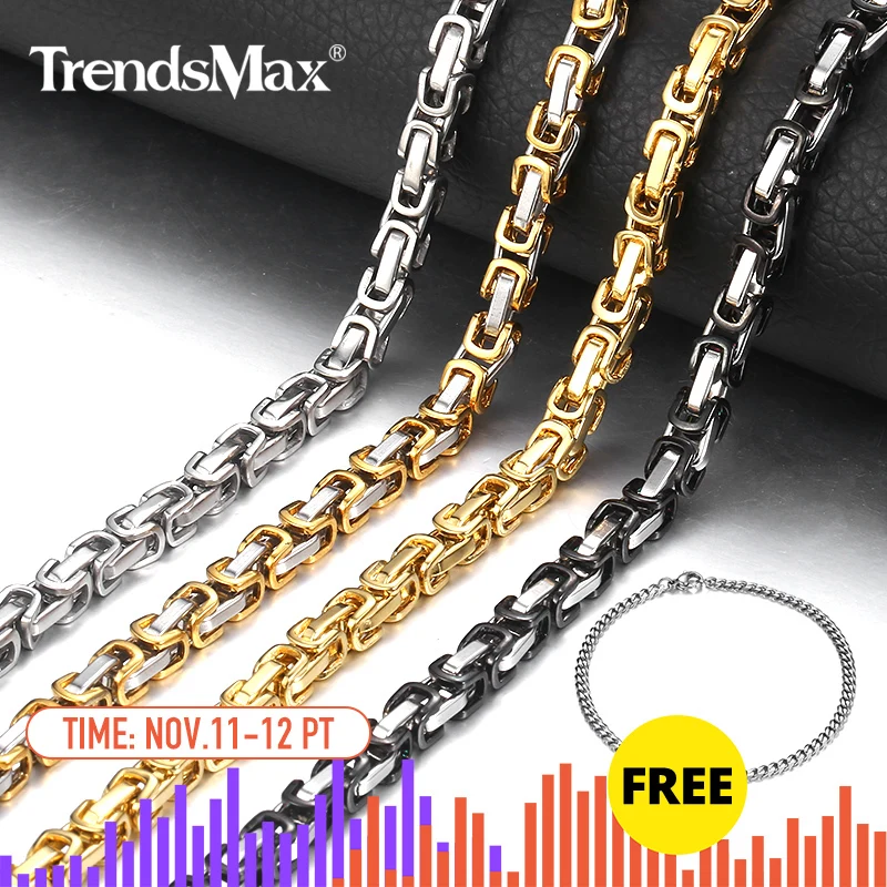 Solid Steel Collana Catena Cubana Uomo/donna In Acciaio Inox - Foto 11