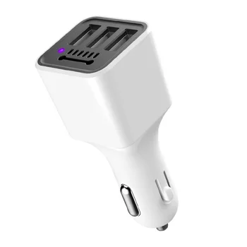 

Car Charger Lighter Socket 3 USB Port Oxygen Generator Cleaner Adapter Vehicle Air Purifier Portable Multifunctional