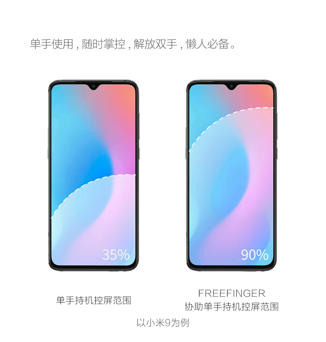 Xiaomi Youpin Freefinger многофункциональное кольцо-держатель мобильного телефона с подставкой для iPhone 11Pro Max/11 Pro/XS/XR/iPhone X/8/7, удобно лежит в руке