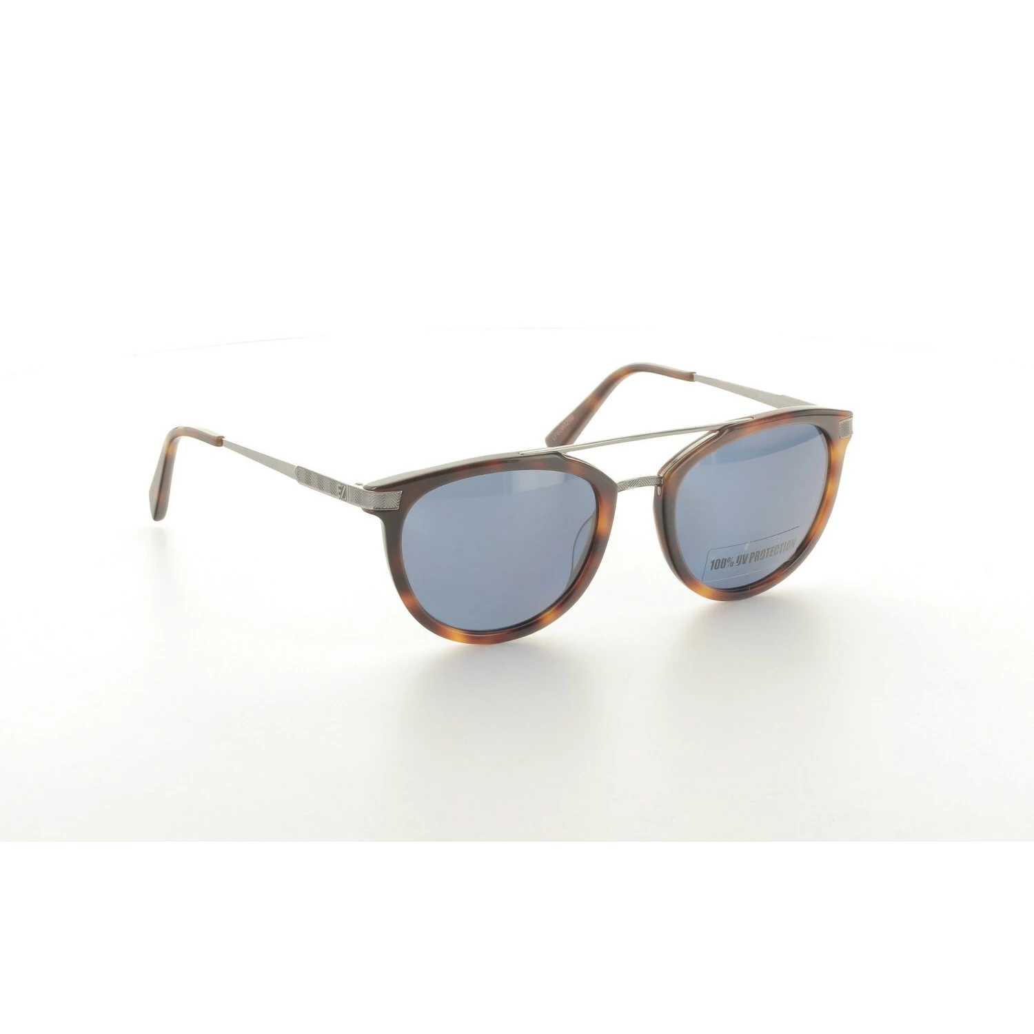 

Men's sunglasses ez 0077 52v bone Brown organic oval aval 54-20-140 ermenegildo zegna