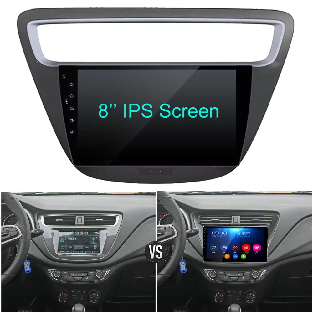 " ips 4G DSP Carplay Android 8 Восьмиядерный 4 Гб ОЗУ 64 Гб BT автомобильный DVD мультимедийный плеер стерео радио для Chevrolet Lova RV