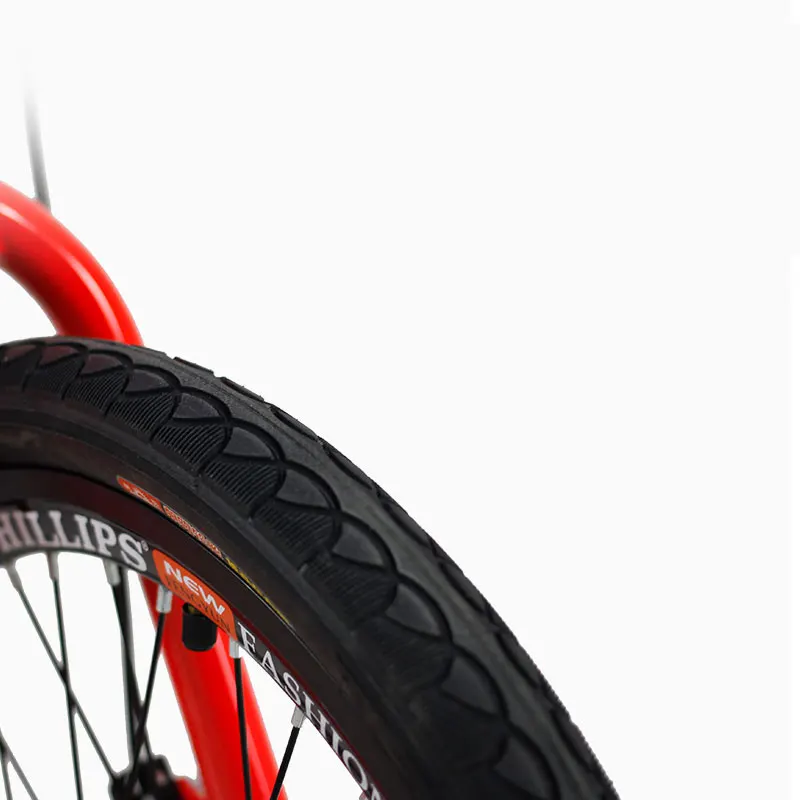 Bike Folding Bicycle 20 Inch Speed Double Disc Brake Shock Absorption Aluminum Alloy Rim Student Adult Men and Women