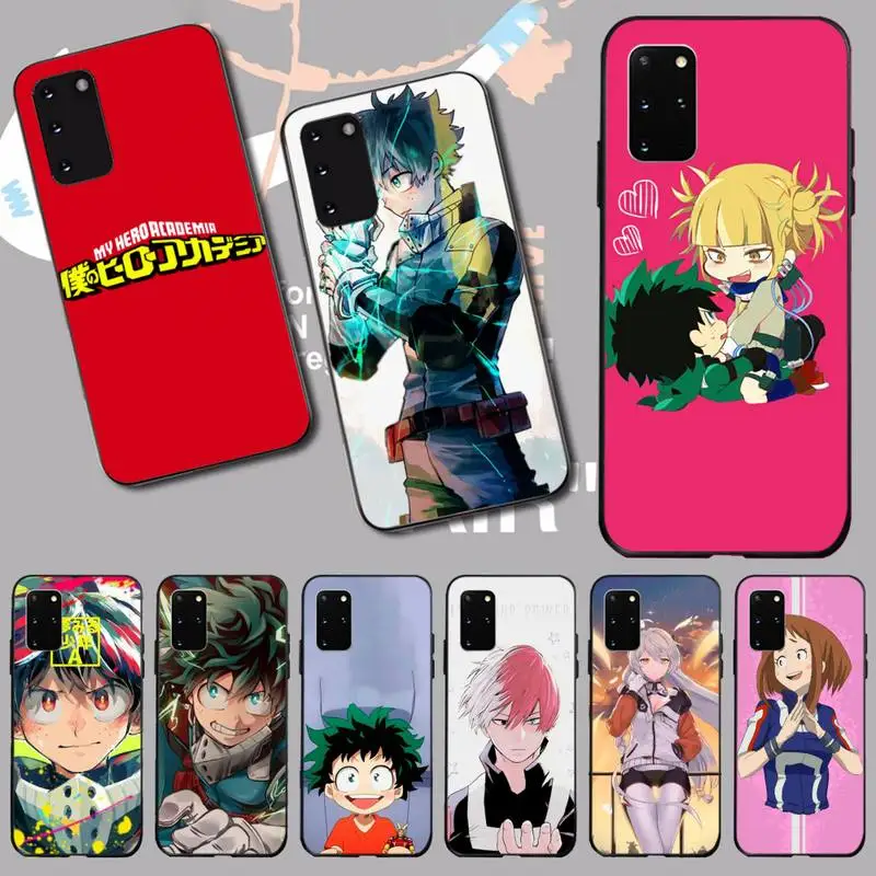 PENGHUWAN My hero Academy Phone Case Cover for Samsung S20 plus Ultra S6 S7 edge S8 S9 S10 5G | Мобильные телефоны и