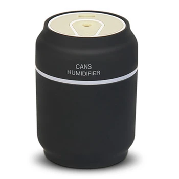 

3 in 1 Aroma Essential Oil Ultrasonic Cans Humidifier Air Purifier LED Night Light USB Fan Car Air Freshener for Office