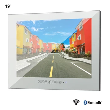 Billig Souria 19 Zoll WiFi HD Smart Wasserdichte Android Internet LED TV Bad High-End-Spiegel TV Rahmenlose Wand Montieren