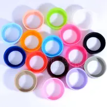 500 шт./лот, новинка, нижняя защитная крышка, резиновая крышка, силиконовые подставки для путешествий, кружка, бутылка для воды