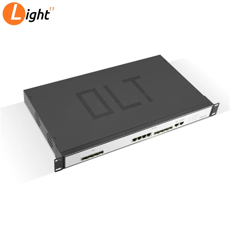 HSGQ-E04L FTTH EPON OLT 4PON ПОРТ 1000/10000 м OLT GEPON SFP Слоты eponsupport L3 маршрутизатор/коммутатор Профессиональный мини