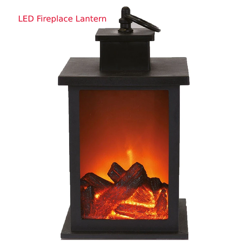 CHIMENEA VINTAGE LED EFECTO LLAMA.
