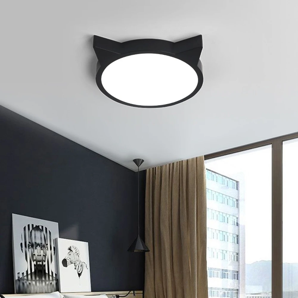 Led Ceiling Lights Modern Lamp Kitchen Lighting Fixture Bedroom Down Light Surface Mounted Ultra Thin Personality Simple Cat Ceiling Lights Aliexpress