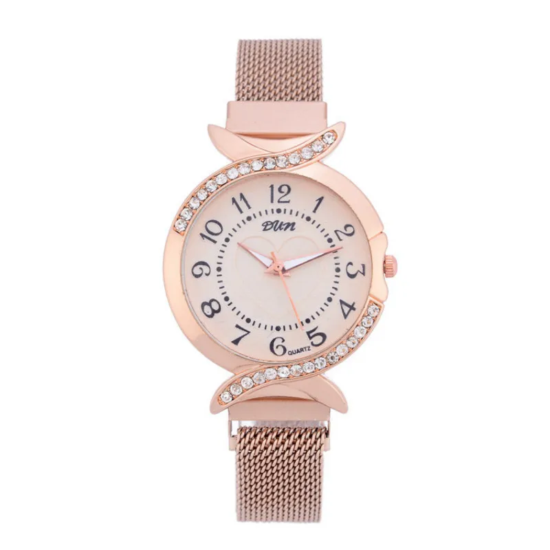 

Women Watch Lazy Milan Mesh Drilling Face Female Korean Simple Fashion Mesh Red Tremble Watch Wholesale Luxury Designer Women