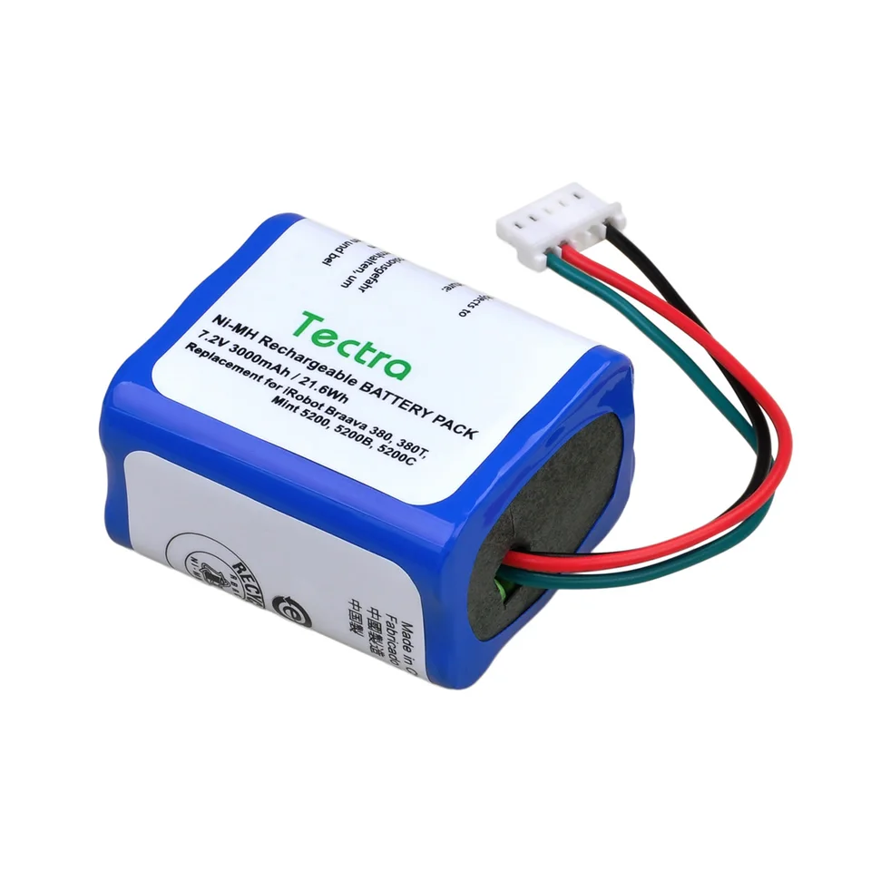 vhbw 2x Ruote di ricambio compatibile con iRobot Mint 4200, 5200c, 320