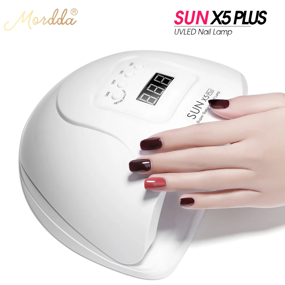 УФ-лампа MORDDA SUN 5X Plus для сушки гель-лака лампа маникюра 72 Вт/54 Вт/48 Вт Гель-лак |
