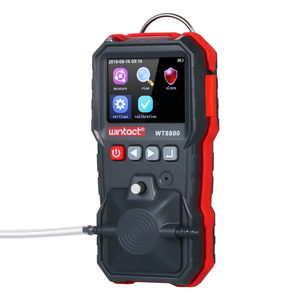 

O2 Detector Oxygen Meter Oxygen Concentration Detector with 120000 Data Logging LCD Display and Sound-light and Vibration Alarm
