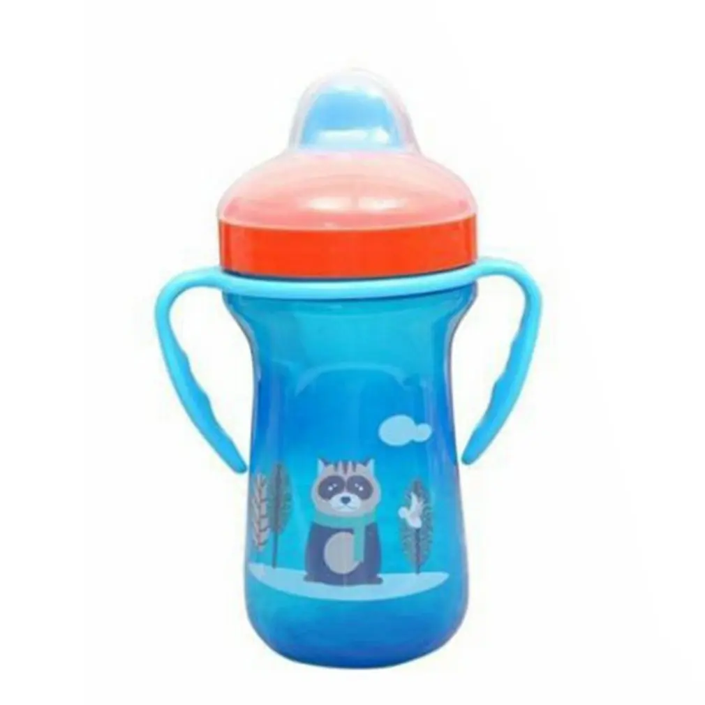 

300ml Environmentally Friendly Leak-proof Safety Duckbill Bottle Kids Infant Drinking Bottle Cups