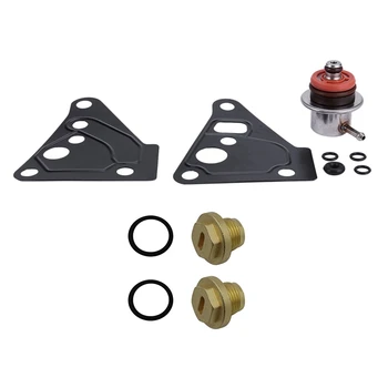 

1 Set Fuel Pressure Regulator Repair Fix & 2Pcs Oil Drain Nut Diff Filler Plug Kit for Land Rover Discovery 2 Td5 / V8