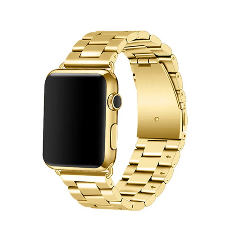 Смарт часы ремешок 44 мм для apple watch series 2 металлические ремешки для часов iwatch 40 мм нержавеющая сталь для iphone watch 42 мм 38 мм 2 1