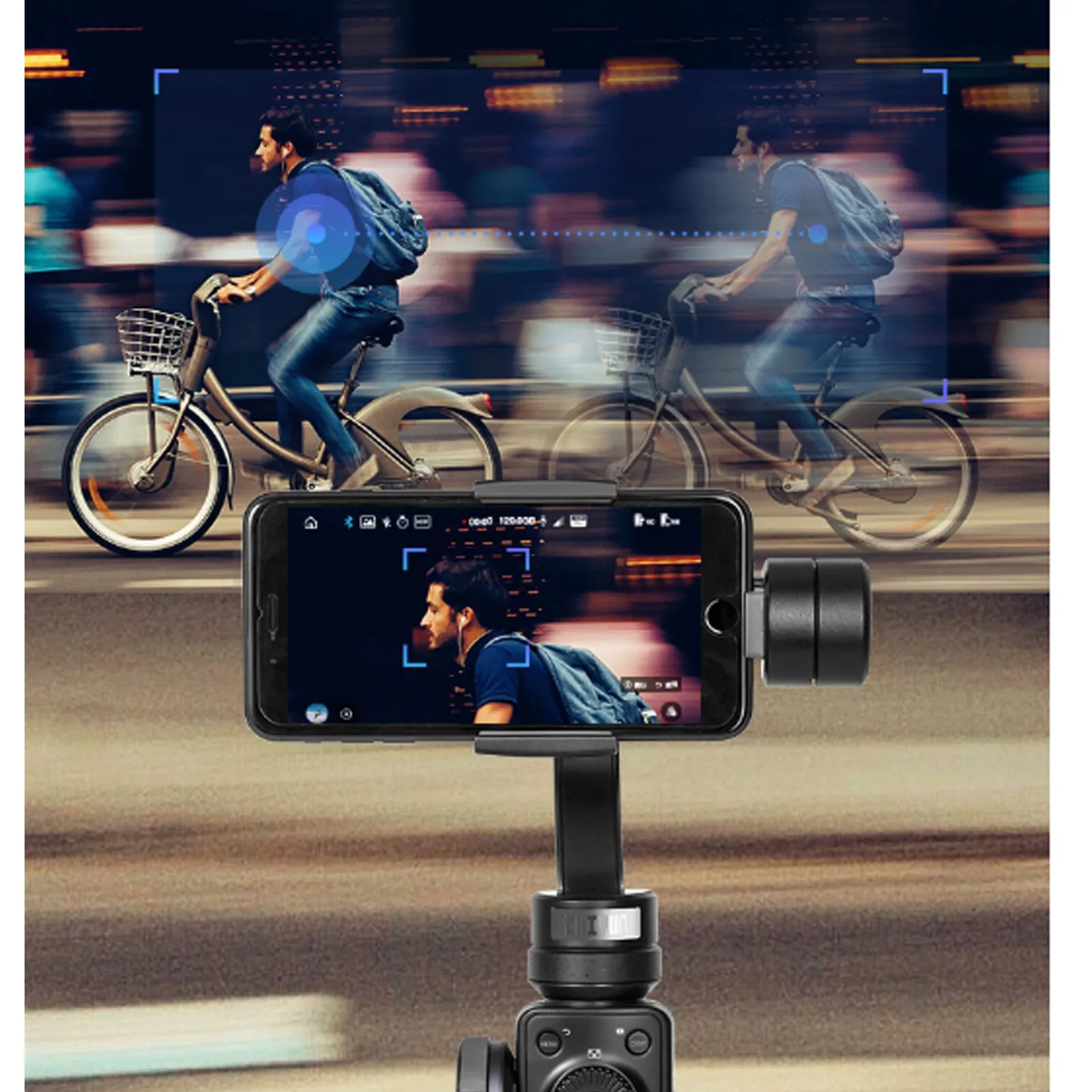 Zhiyun Smooth 4 stabilisateur de cardan 3 axes portatif pour Smartphone-12