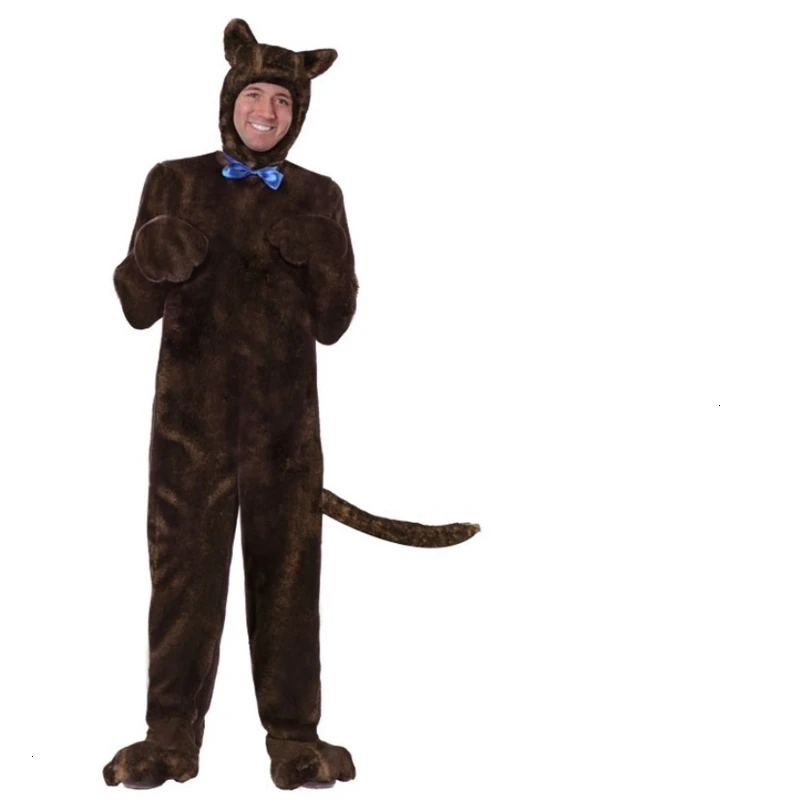 new Animals black dog Costumes Superman Classic cosplay costume halloween for KIds Boys adult Clothes Onesie Jumpsuit Suit