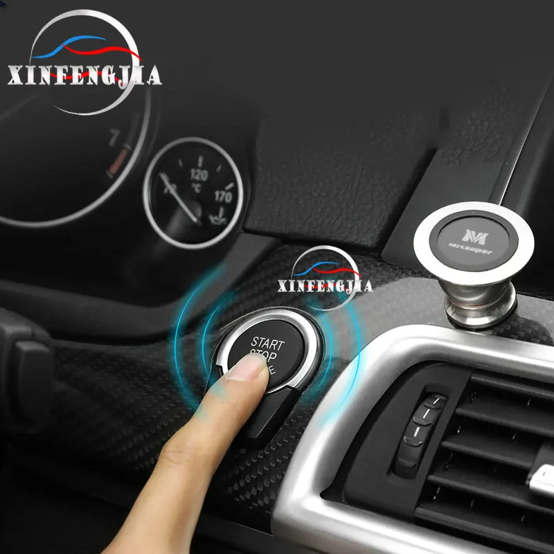 Кнопка включения и остановки двигателя Спортивная сменная КРЫШКА ДЛЯ BMW 1 2 3 4 5 6 7