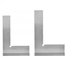 Acier inoxydable carré de haute précision d'ingénieur de règle d'angle 90 degrés avec le siège 150x100mm, règle de mesure de travail du bois de 200x130mm(China)