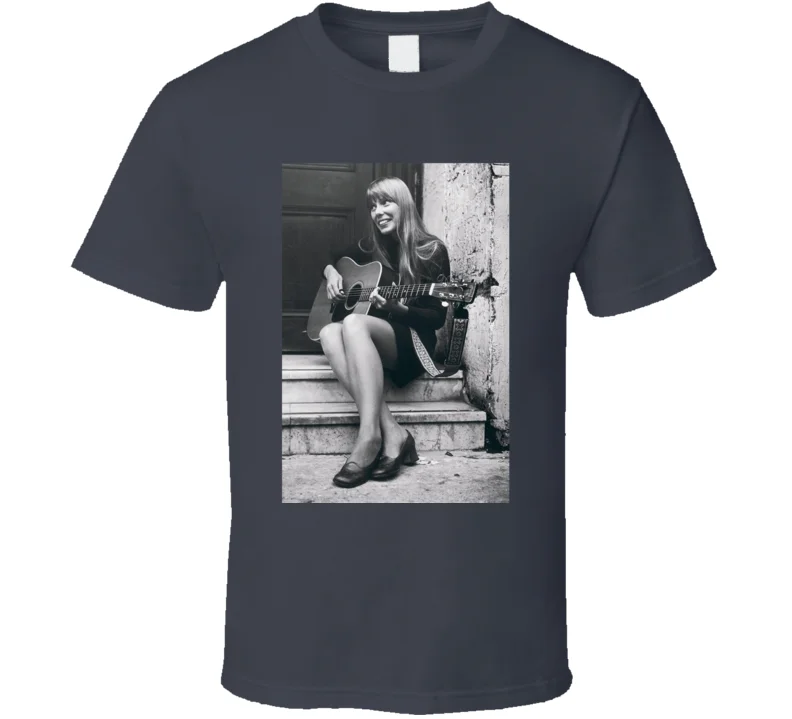 Мужская футболка Joni Mitchell Классическая рок звезда группа женская | одежда