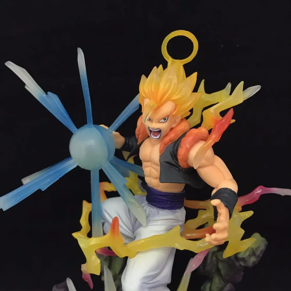 19 см Dragon Ball Супер Saiyan Gogeta битва статус Фигурки игрушки куклы Рождественский подарок с коробкой