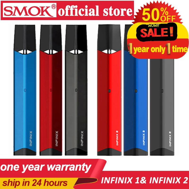 Электронная сигарета SMOK INFINIX kit электронная сигарета Vape ручка электронная сигарета электронный кальян ручка электронная сигарета стартовый набор испаритель и infinix pod 3 шт./упак.|hookah pen|electronic hookahvape pen | АлиЭкспресс