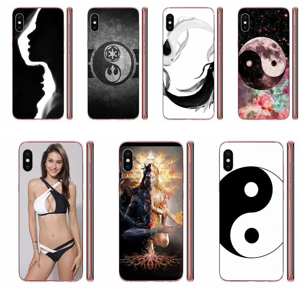 Yin And Yang Soft Skin Paintin For Xiaomi Redmi Note 8 8A 8T 10 K30 5G Pro Motorola G G2 G3 G4 G5 G6 G7 Plus | Мобильные телефоны и