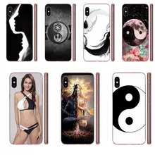 El Yin y el Yang piel suave pintura para Xiaomi Redmi Nota 8 8A 8T 10 K30 5G Pro para Motorola G G2 G3 G4 G5 G6 G7 Plus(China)