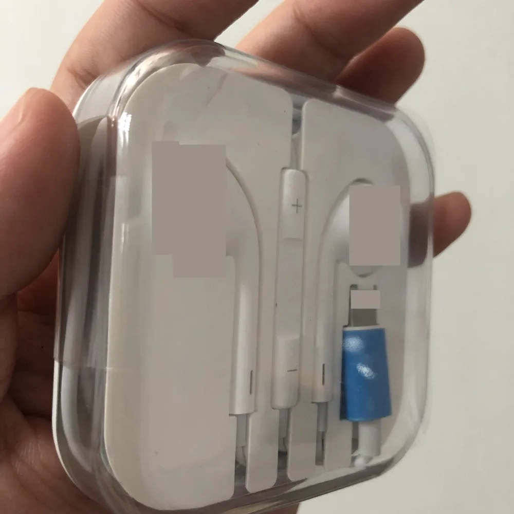 

For Apple Iphone 7 Stereo earphones With Microphone In-Ear Wired Bluetooth Earphone For Iphone 8 Plus X Xr Xs Max 10