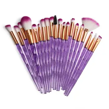 

20pcs Pro Makeup Brushes Set Foundation Powder Blush Eyeshadow Concealer Brushes Lip Eye Make Up Brush Cosmetic Makeup Tools New
