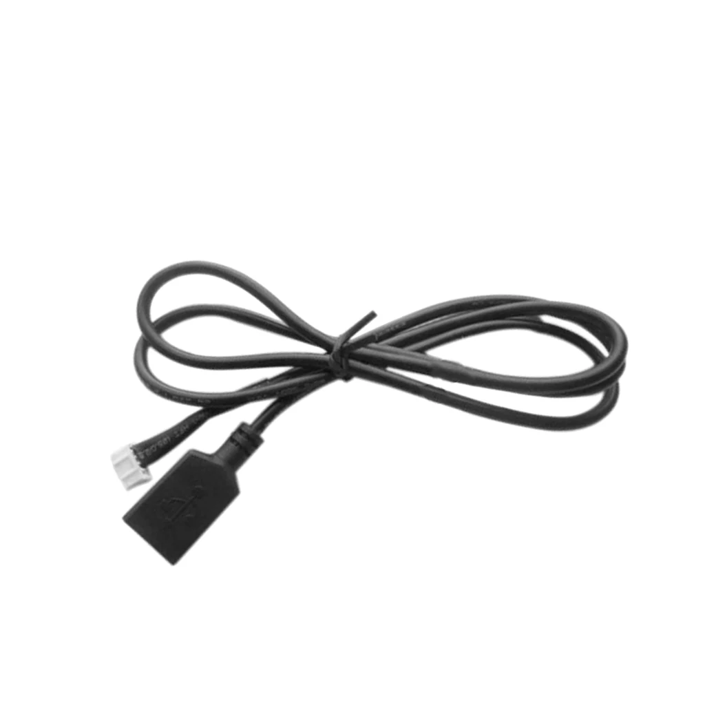 USB Cable Female Adapter 4Pin USB Cable For Peugeot 207 307 308 408 508 for Citroen with RD43 RD45 RD9 CD Player