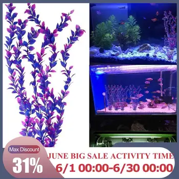 

Artificial Plastic Green Plants Narcissus Water Grass Fish Tank Aquarium Decor Ornament Aquarium Supplies Fish Supplies