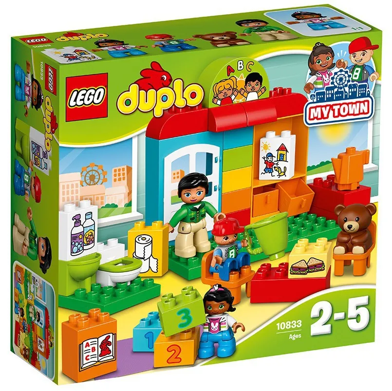 

LEGO March New Products Duplo Series 10833 Kindergarten Building Blocks Toy