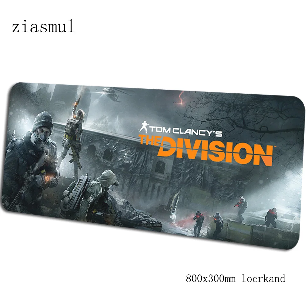 Tom clancy's the division padmouse 80x30 см игровой коврик для мыши игровой большой коврик для мыши геймерский компьютерный Настольный коврик notbook mousemat pc - Цвет: pattern 8