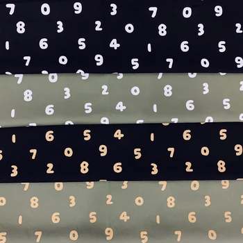 

digital cotton Polyester canvas fabric DIY for Tissue home textile school bag Pillow Curtains 140*90cm
