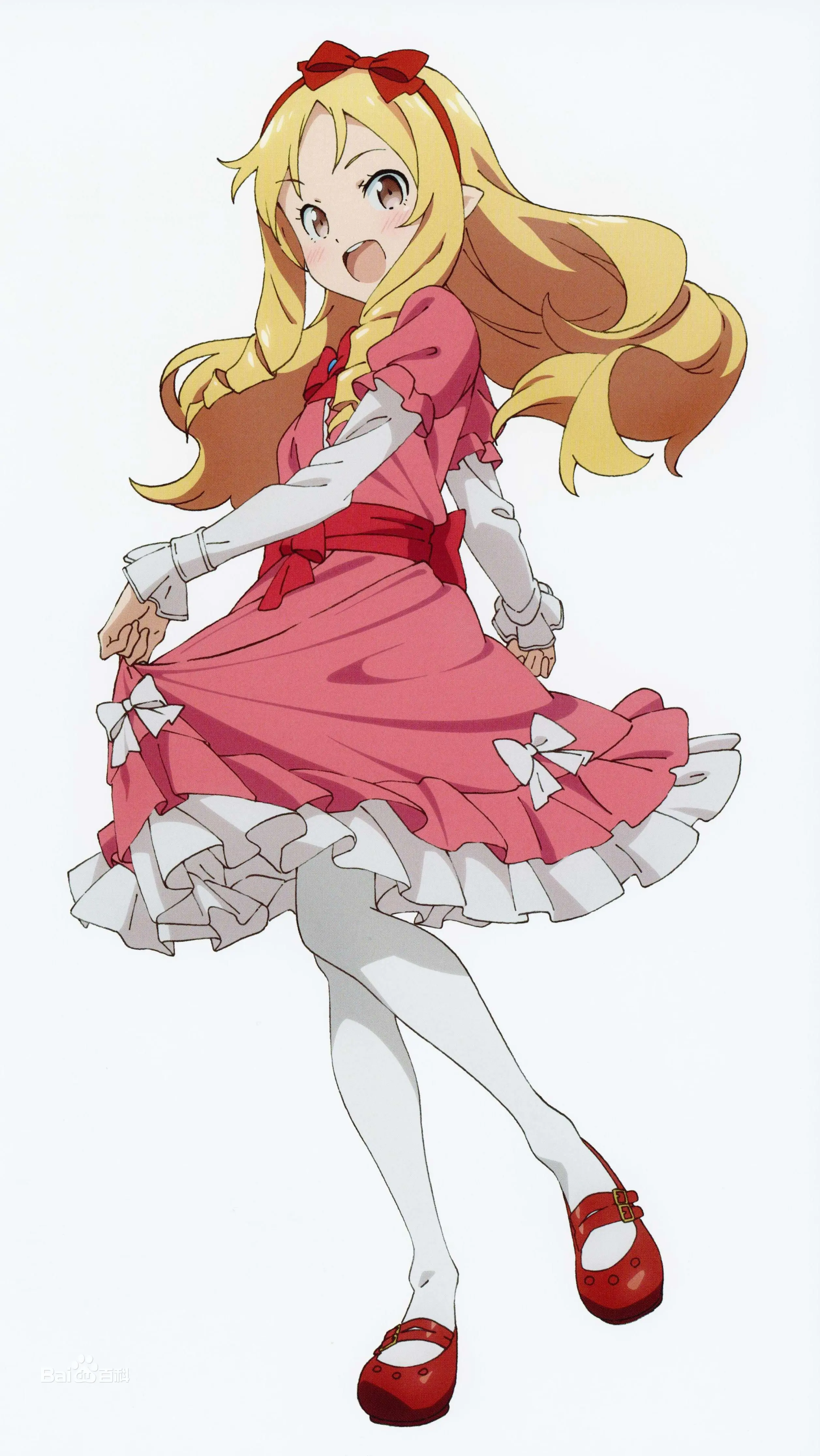 アニメeromanga先生山田エルフのコスプレ衣装かわいいピンク制服ドレス大人ユニセックスパーティのロールプレイ服カスタムメイク任意の Game Costumes Aliexpress