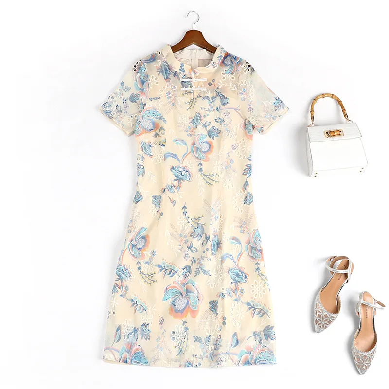 платье женское ципаж женская одежда для женщин талия тонкий летнее солнце юбка