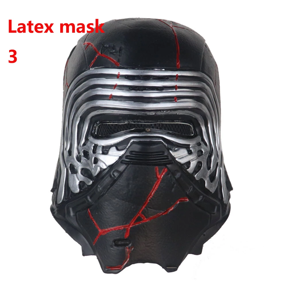 Latex Helmet 3 Фильм мандалорец маска "Звездные войны" штурмовики шлем рост Скайуокера маска ПВХ Косплэй маска вечерние Рождество - Цвет: Latex Helmet 3