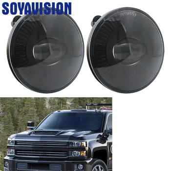 

2Pcs DRL For Chevy Tahoe Avalanche 2007-2015 Daytime Running Lights fog lamp headlight 12V Fog Lights for Chevy Tahoe 07-14